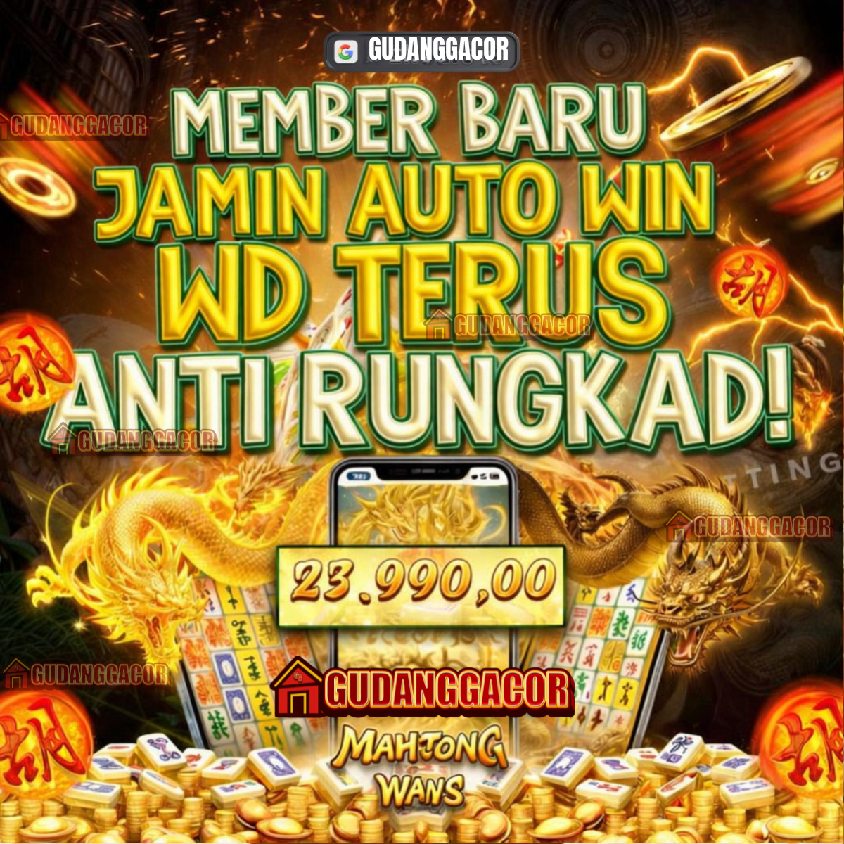 GUDANGGACOR | Platform Game Online Terbaik No.1 di Indonesia image 1